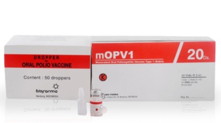 Vaksin Poliomyelitis Oral Monovales Tipe 1 Bio Farma