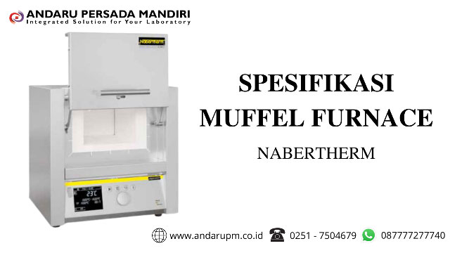 ilustrasi gambar spesifikasi Muffle Furnace 