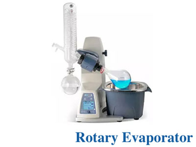 ilustrasi contoh gambar instrumen rotary evaporator