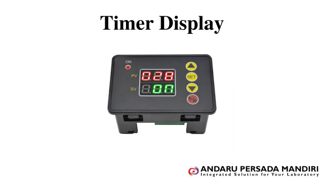 ilustrasi gambar Timer Display analgesy meter
