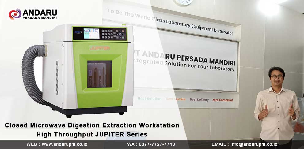 Closed Microwave Digestion Extraction Workstation High Throughput JUPITER Series