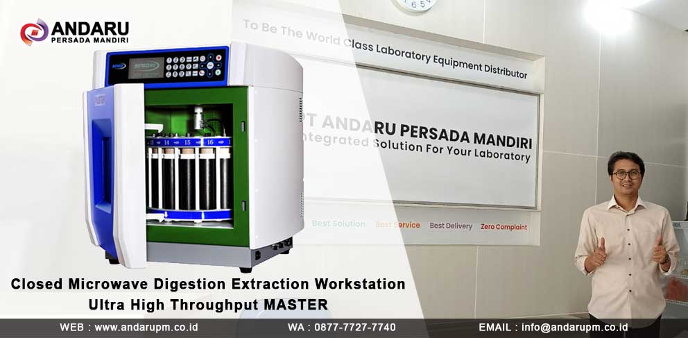 Closed Microwave Digestion Extraction Workstation Ultra High Throughput MASTER