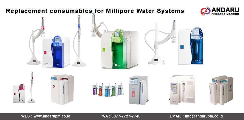 Gambar Alat Laboratorium WPS Replacement consumables for Millipore Water Systems