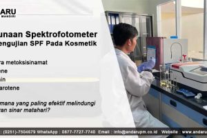 Penggunaan Spektrofotometer UV-Vis Untuk Pengujian SPF Pada Kosmetik