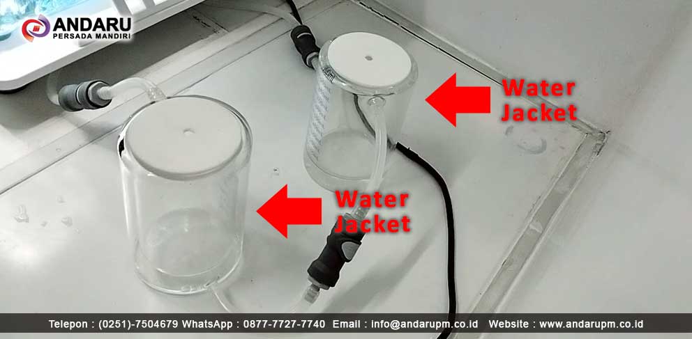 Bagian-Bagian Pada Dissolution Tester : Water Jacket