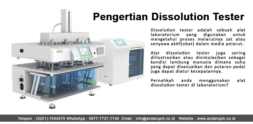 Pengertian Dissolution Tester yang Mudah DIpahami Oleh Orang Awam