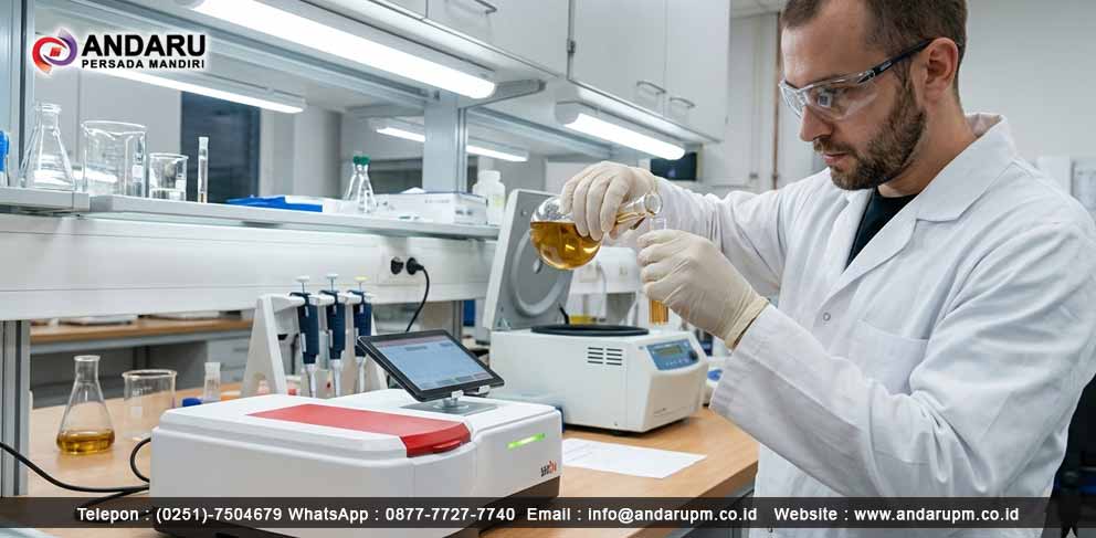 Ilustrasi pengujian C Organik pada Tanah dengan Spektrofotometer Pengujian C Organik pada Tanah dengan Spektrofotometer