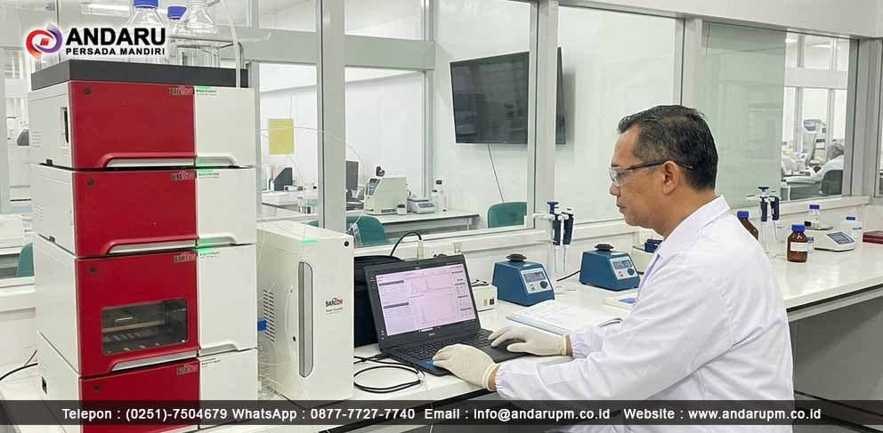 Ilustrasi pengujian glifosat pada air sungai menggunakan HPLC Pengujian Glifosat pada air sungai menggunakan HPLC