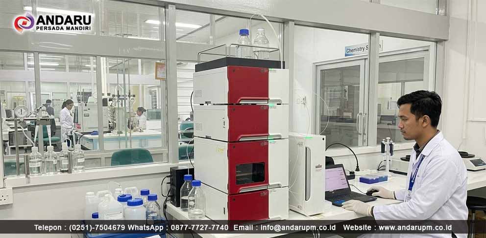 Ilustrasi pengujian asam sorbat pada aaus menggunakan HPLC Pengujian Asam Sorbat pada Saus Menggunakan HPLC