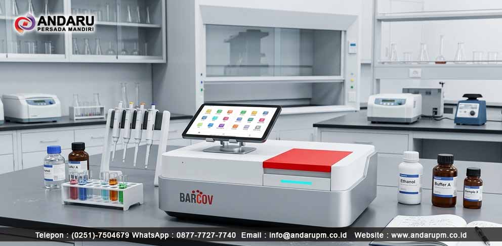 Ilustrasi Spektrofotometer BRQ-UV20CD dan BRQ-UV20CX di Laboratorium Kelebihan Spektrofotometer BRQ-UV20CD dan BRQ-UV20CX