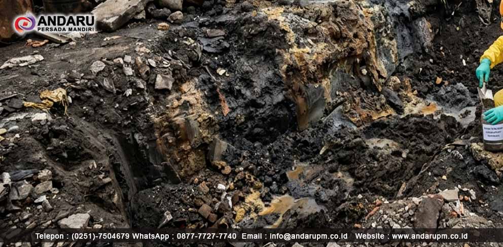 Cemaran logam di tanah