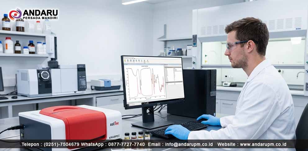 Ilustrasi analisis Komponen dalam minyak menggunakan FTIR Analisis Komponen dalam Minyak menggunakan FTIR
