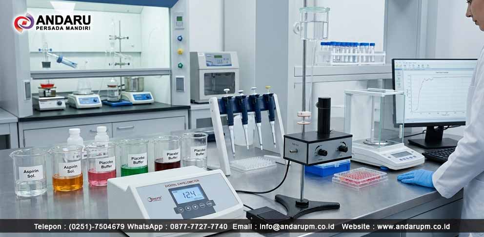 Ilustrasi Pengujian Aktivitas Anti inflamasi Menggunakan Plethysmometer Pengujian Aktivitas Anti inflamasi Menggunakan Plethysmometer