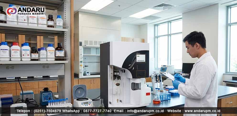 Ilustrasi Pengujian Total Nitrogen dalam Pupuk dengan Kjeldahl Analyzer Pengujian Total Nitrogen dalam Pupuk dengan Kjeldahl Analyzer